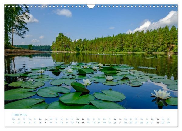 Produktbild: Schwedens Seen (Wandkalender 2026 DIN A3 quer), CALVENDO Monatskalender