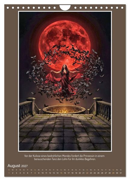 Produktbild: Fantastische Szenen aus gro&szlig;en Opern (Wandkalender 2027 DIN A4 hoch), CALVENDO Monatskalender