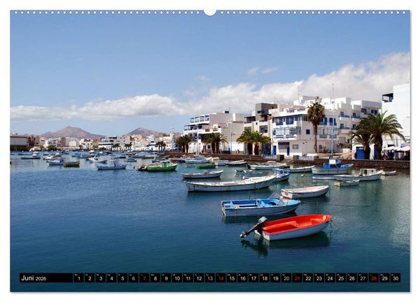 Produktbild: Lanzarote - Kanarische Inseln (hochwertiger Premium Wandkalender 2026 DIN A2 quer), Kunstdruck in Hochglanz