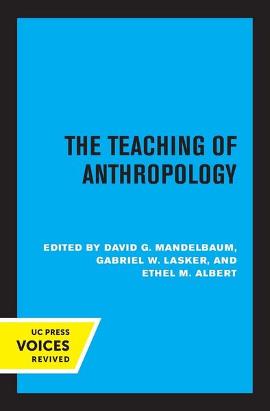 Produktbild: The Teaching of Anthropology, Abridged Edition