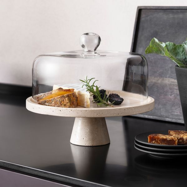 Produktbild: Villeroy & Boch Manufacture Travertine Cloche