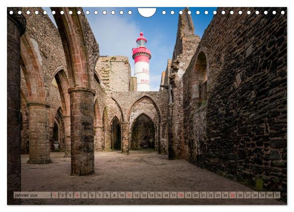 Produktbild: Une Bretagne unique (Calendrier mural 2026 DIN A4 vertical), CALVENDO calendrier mensuel