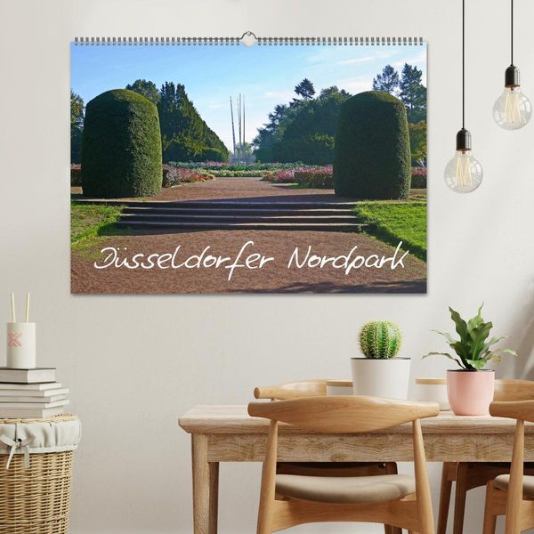 Produktbild: D&uuml;sseldorfer Nordpark (Wandkalender 2026 DIN A2 quer), CALVENDO Monatskalender