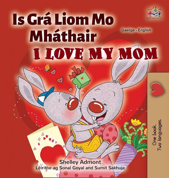 Produktbild: I Love My Mom (Irish English Bilingual Children's Book)