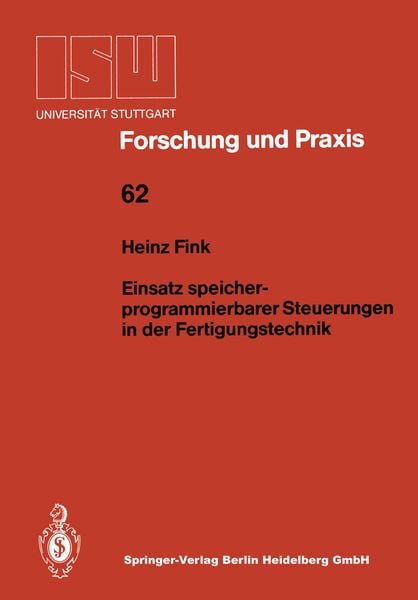 Produktbild: Einsatz speicherprogrammierbarer Steuerungen in der Fertigungstechnik