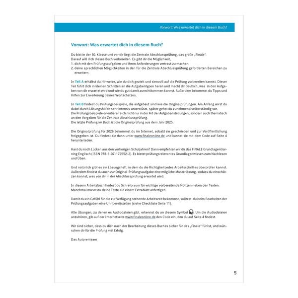 Produktbild: FiNALE - Pr&uuml;fungstraining Mittlerer Schulabschluss Nordrhein-Westfalen