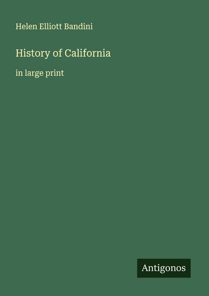 Produktbild: History of California