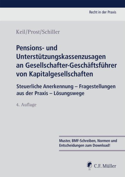 Produktbild: Pensions- und Unterst&uuml;tzungskassenzusagen an Gesellschafter-Gesch&auml;ftsf&uuml;hrer von Kapitalgesellschaften