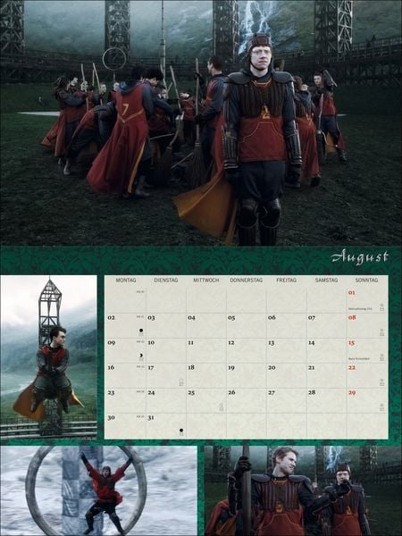 Produktbild: Harry Potter Broschur XL Kalender 2027