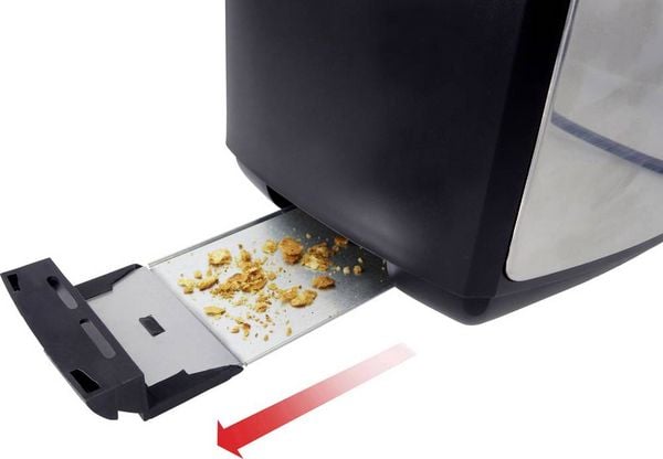 Produktbild: Trisa Crispy Snack Toaster Edelstahl, Schwarz