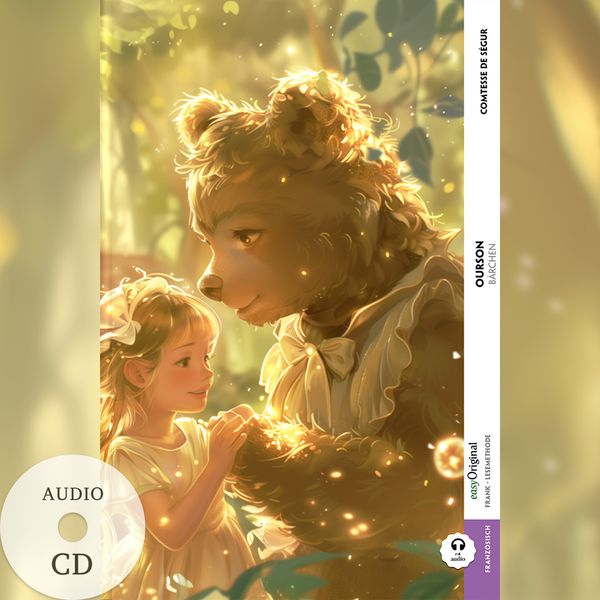 Produktbild: Ourson / B&auml;rchen (Buch + Audio-CD) - Frank-Lesemethode - Kommentierte zweisprachige Ausgabe Franz&ouml;sisch-Deutsch