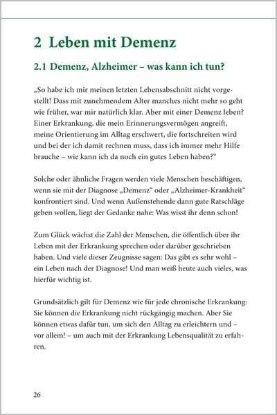 Produktbild: Demenz - der kompakte Ratgeber