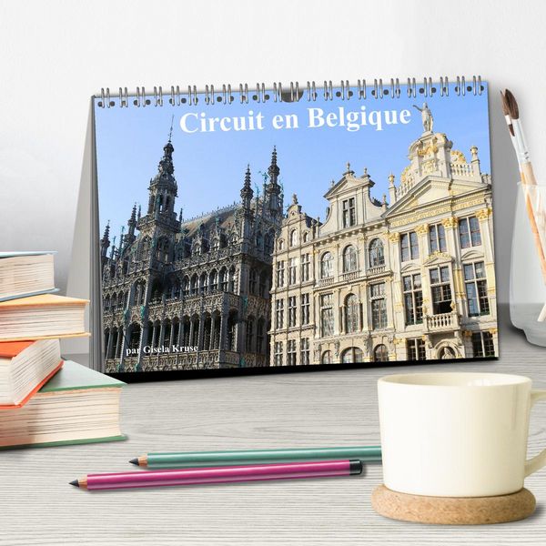 Produktbild: Circuit en Belgique (Calendrier de bureau 2026 DIN A5 vertical), CALVENDO calendrier mensuel