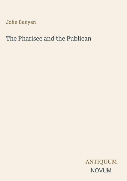 Produktbild: The Pharisee and the Publican