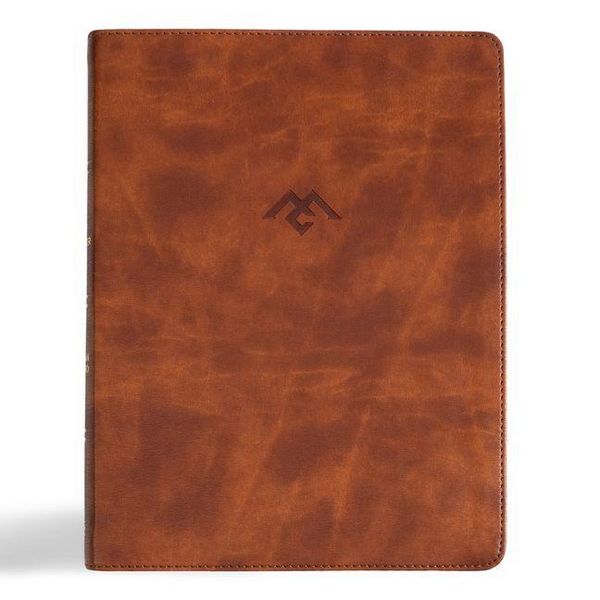 Produktbild: CSB Men of Character Bible, Revised and Updated, Brown Leathertouch, Indexed