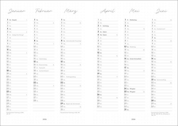 Produktbild: Fantasy Book Journal 2026