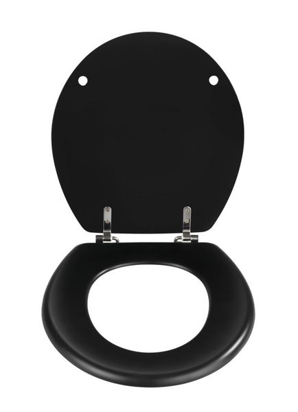 Produktbild: WC-Sitz Mod. Prima Schwarz Matt, MDF, zertifiziert