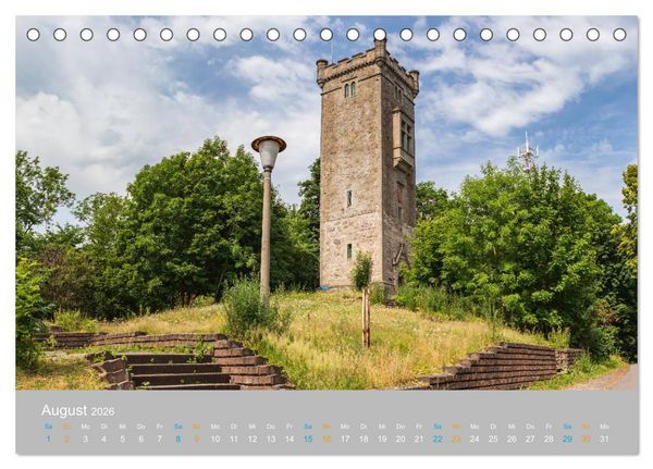 Produktbild: Suhl - die th&uuml;ringische Waffenmetropole (Tischkalender 2026 DIN A5 quer), CALVENDO Monatskalender