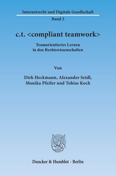 Produktbild: C.t. <compliant teamwork>.