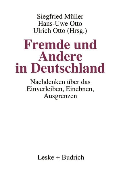 Produktbild: Fremde und Andere in Deutschland
