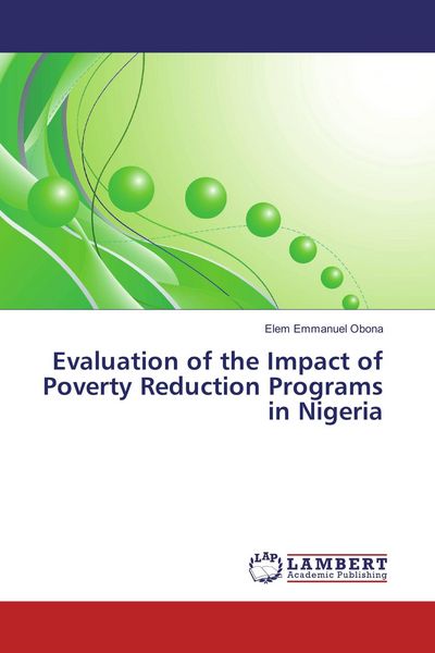 Produktbild: Evaluation of the Impact of Poverty Reduction Programs in Nigeria