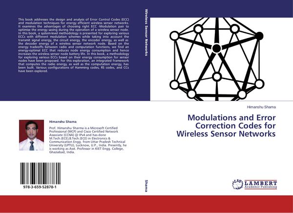 Produktbild: Modulations and Error Correction Codes for Wireless Sensor Networks