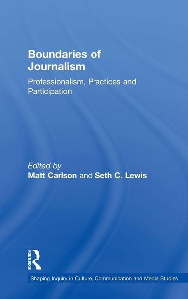 Produktbild: Boundaries of Journalism