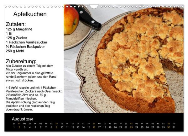 Produktbild: Lieblingsst&uuml;cke (Wandkalender 2026 DIN A3 quer), CALVENDO Monatskalender