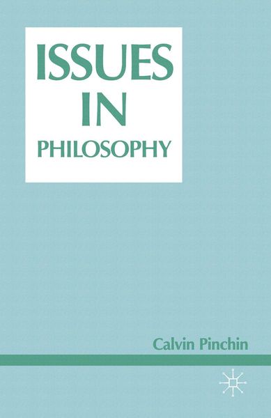Produktbild: Issues in Philosophy