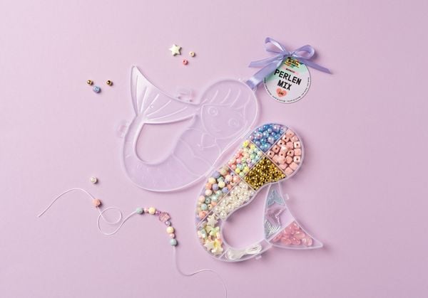 Perlen Mix UNICORN, 170 Teile