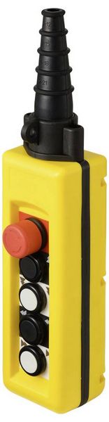 Produktbild: TRU COMPONENTS TC-13599176 TC-A4913 H&auml;ngetaster mit NOT-Aus-Schalter 1St.
