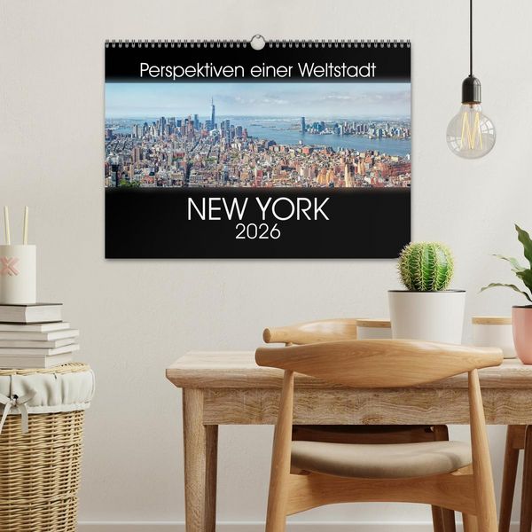 Produktbild: Perspektiven einer Weltstadt - New York (Wandkalender 2026 DIN A3 quer), CALVENDO Monatskalender