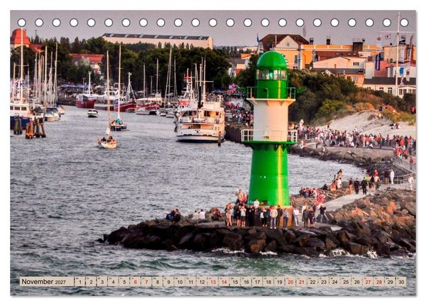 Produktbild: Hanse Sail - Rostock. Du bist so sch&ouml;n (Tischkalender 2027 DIN A5 quer), CALVENDO Monatskalender