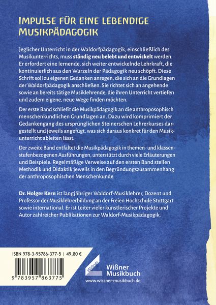 Produktbild: Musikunterricht aus Menschenkunde