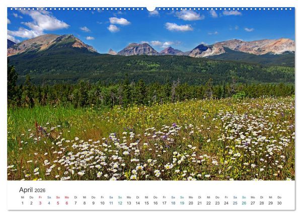 Produktbild: Reise durch Alberta und British Columbia (hochwertiger Premium Wandkalender 2026 DIN A2 quer), Kunstdruck in Hochglanz