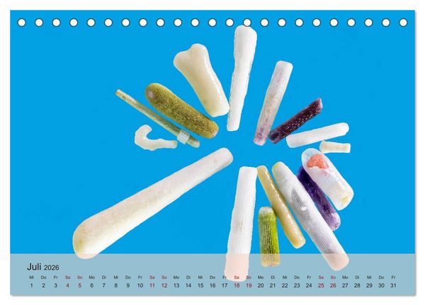 Produktbild: rosaroter korallensand (Tischkalender 2026 DIN A5 quer), CALVENDO Monatskalender