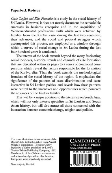 Produktbild: Caste Conflict Elite Formation