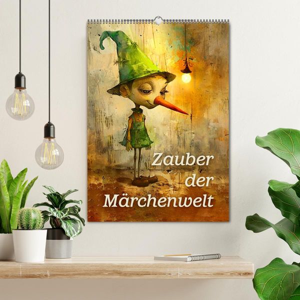 Produktbild: Zauber der M&auml;rchenwelt (Wandkalender 2026 DIN A2 hoch), CALVENDO Monatskalender
