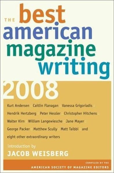 Produktbild: The Best American Magazine Writing 2008