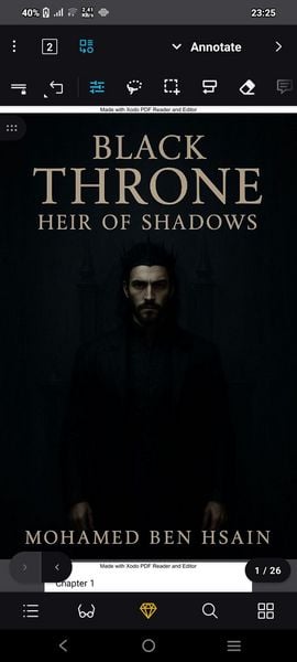 Produktbild: Black Throne Heir Of Shadows