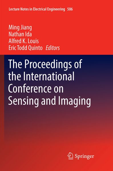 Produktbild: The Proceedings of the International Conference on Sensing and Imaging