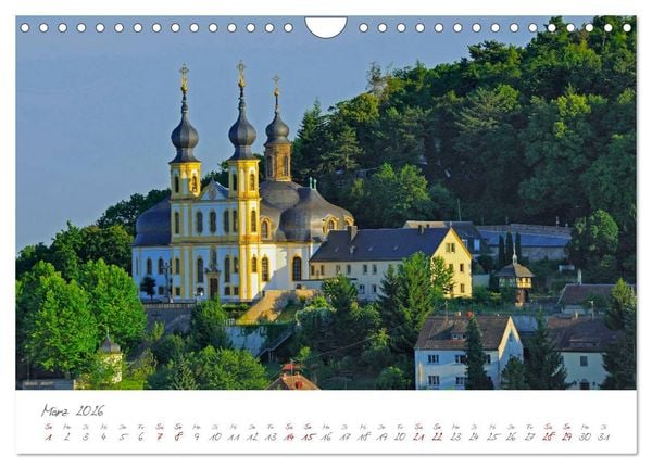 Produktbild: W&uuml;rzburg Die Barockstadt am Main (Wandkalender 2026 DIN A4 quer), CALVENDO Monatskalender