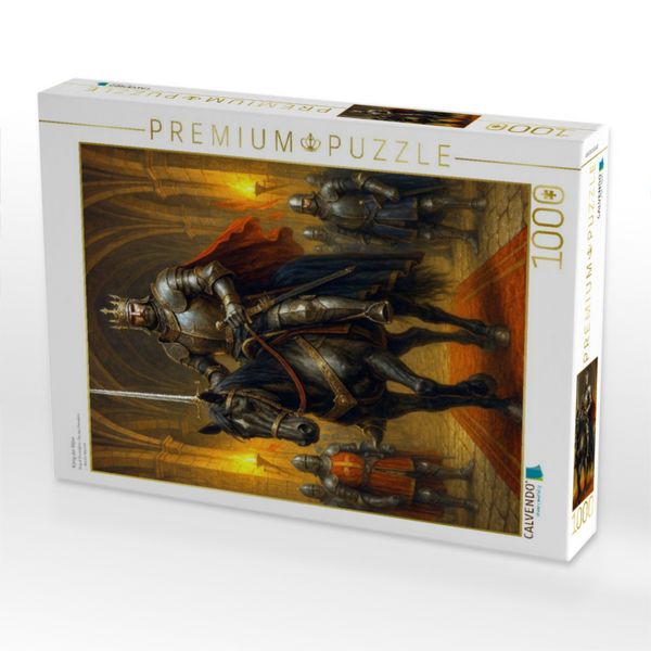 Produktbild: CALVENDO Puzzle K&ouml;nig der Ritter | 1000 Teile Lege-Gr&ouml;&szlig;e 64x48cm Foto-Puzzle f&uuml;r gl&uuml;ckliche Stunden