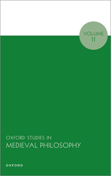 Produktbild: Oxford Studies in Medieval Philosophy