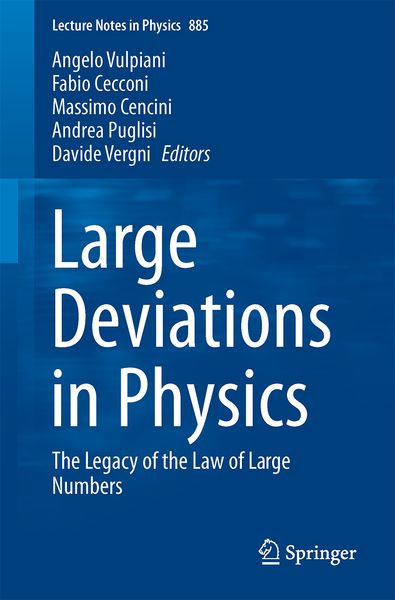 Produktbild: Large Deviations in Physics