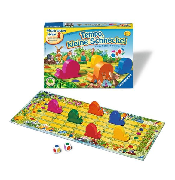 Produktbild: Tempo, kleine Schnecke! - Kinderspiel ab 3 Jahre