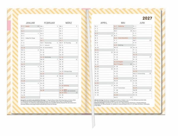 Produktbild: Pusheen 17-Monats-Kalenderbuch A5 2027 - 17 Monate. Von August 2026 bis Dezember 2027