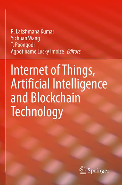 Produktbild: Internet of Things, Artificial Intelligence and Blockchain Technology