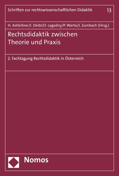 Produktbild: Rechtsdidaktik zwischen Theorie und Praxis