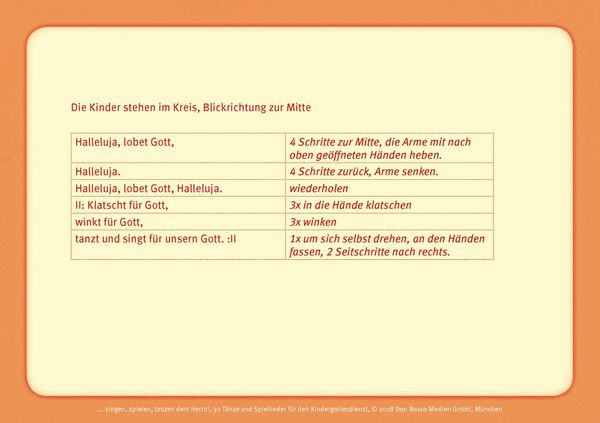 Produktbild: ... singen, spielen, tanzen dem Herrn!